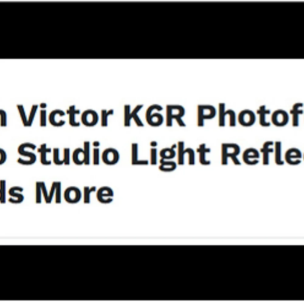 Rare & Unique Smith Viktor K6R Photography Studio Flood Lights & More